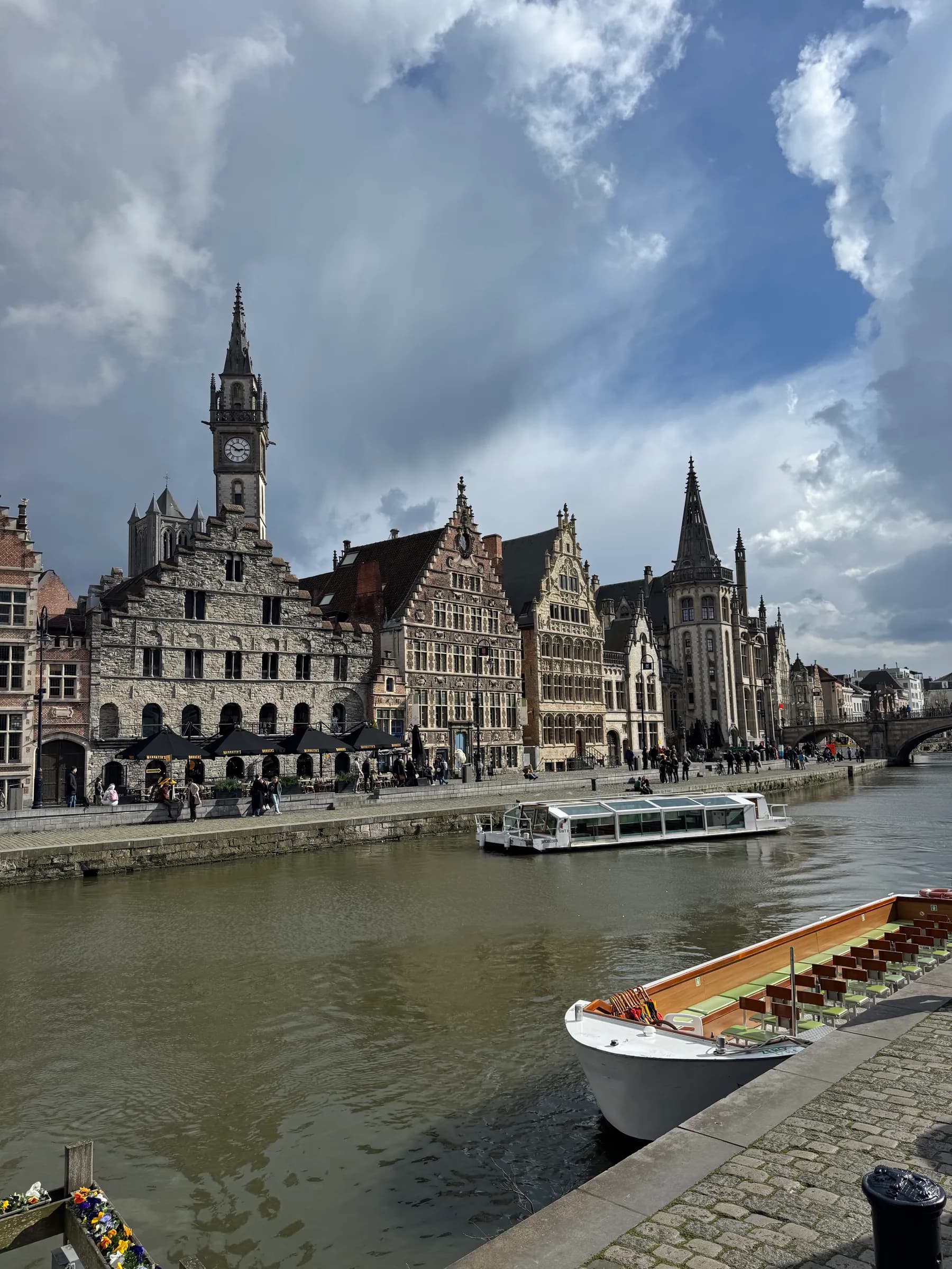 Atmospheric image of Ghent, Belgium